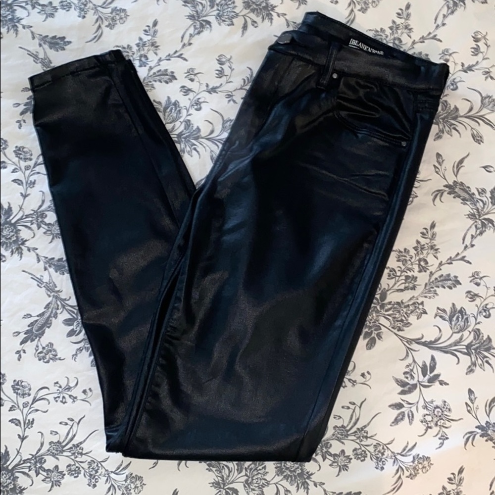 Faux Leather Pants